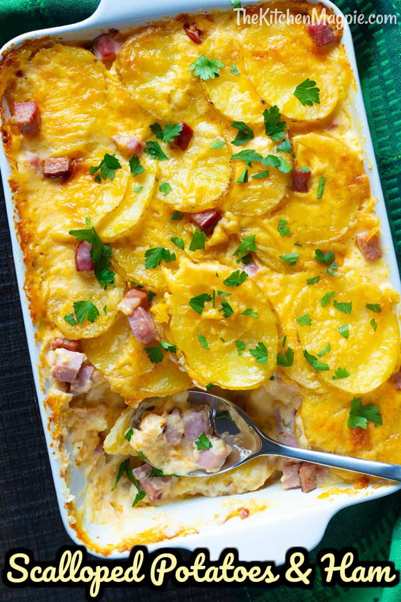 Mom's Delicious Scalloped Potatoes Recipe - Best Side Dish for Ham