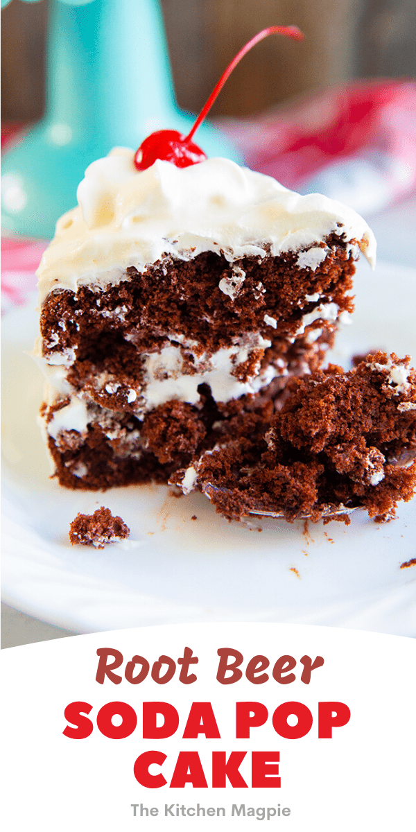 Soda cakes are the BEST retro cake recipe around when it comes down to saving time. All you need is a box of cake mix and a can of soda pop - the combinations are limitless!