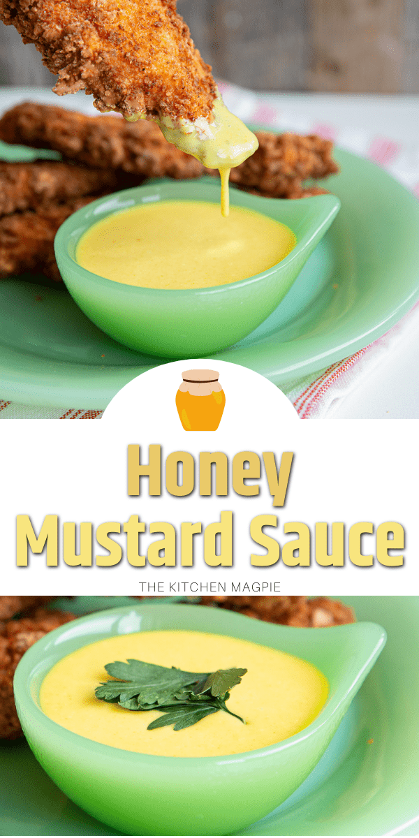 This homemade honey mustard sauce is so fast and simple you will never buy it again! It also tastes exactly like my favorite sauce from a fast food restaurant! 