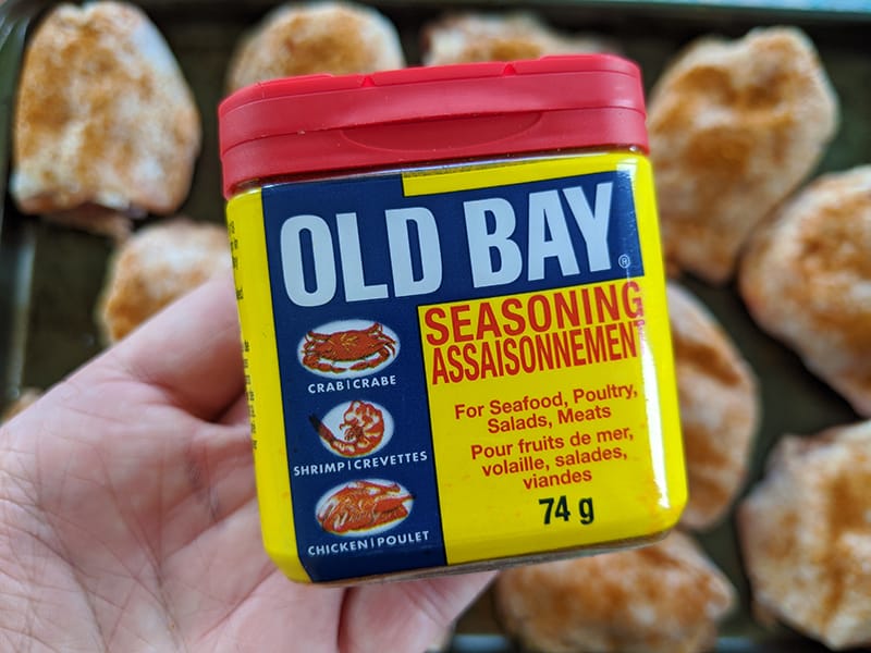 can of Old Bay seasoniong