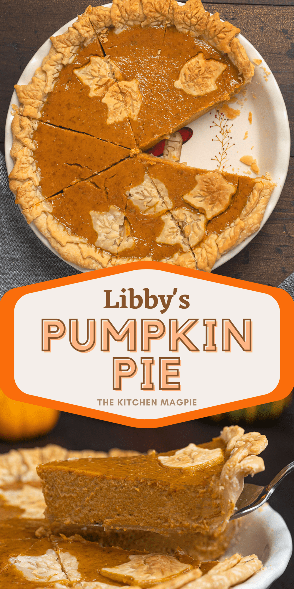 This is the original Libby's® Famous Pumpkin Pie recipe that has been on the label of Libby's® canned pumpkin since the 1950's! 
