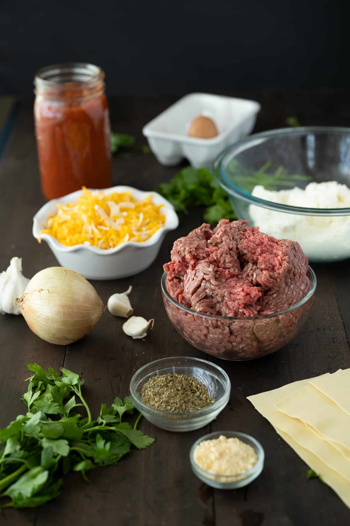 beef lasagna ingredients