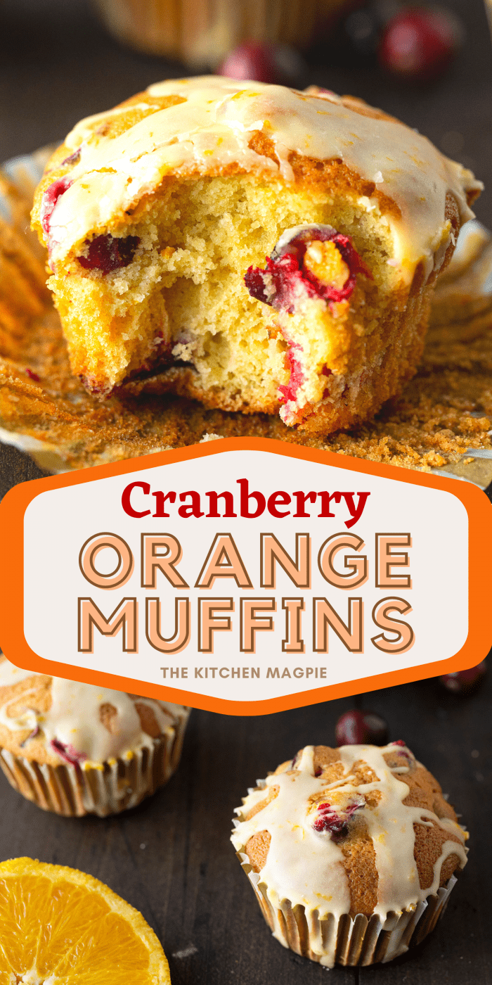 Cranberry Orange Muffins - The Kitchen Magpie
