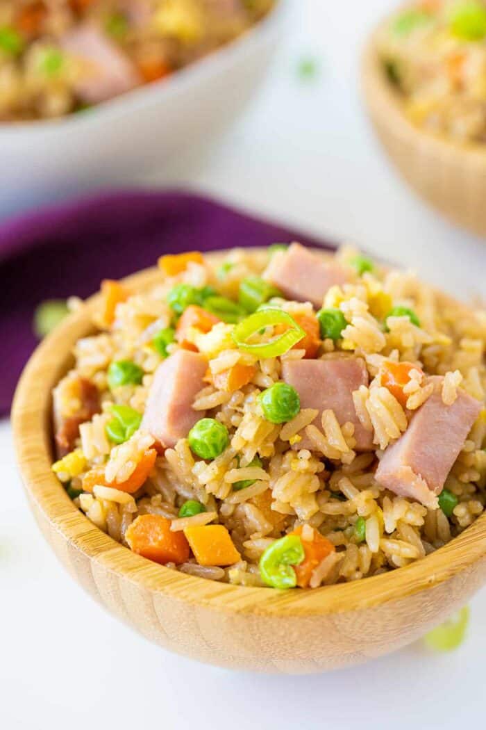 Ham Fried Rice The Kitchen Magpie