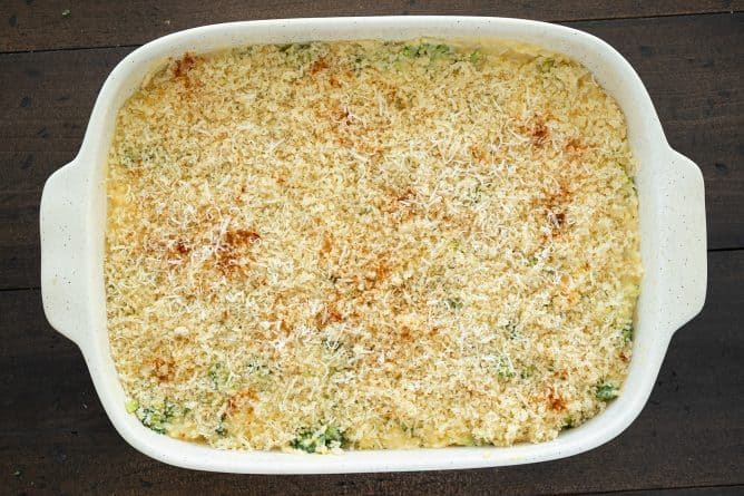 Broccoli Rice Casserole - The Kitchen Magpie