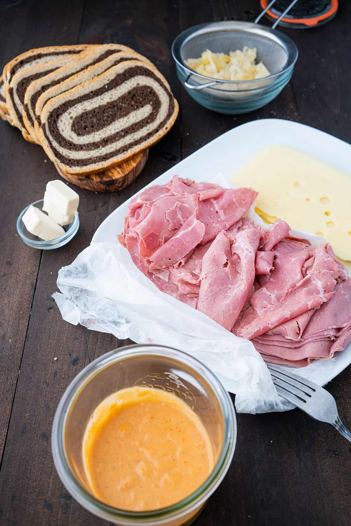 Reuben Sandwich Ingredients