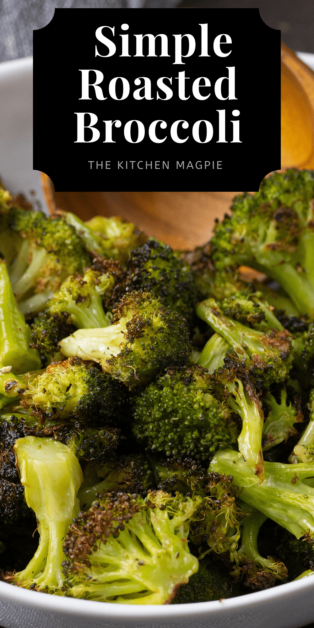 Roasted broccoli is a fast, easy and delicious healthy side dish that is easily customized to your liking with different seasonings! 