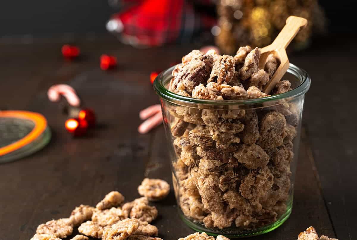 Old Fashioned Candied Pecans