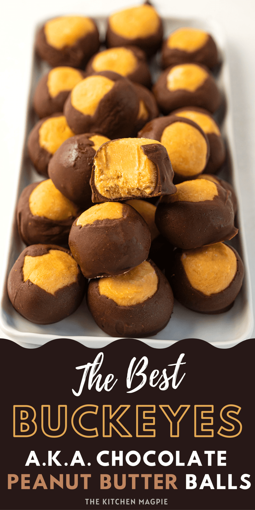 Buckeye Recipe Peanut Butter Balls The Kitchen Magpie