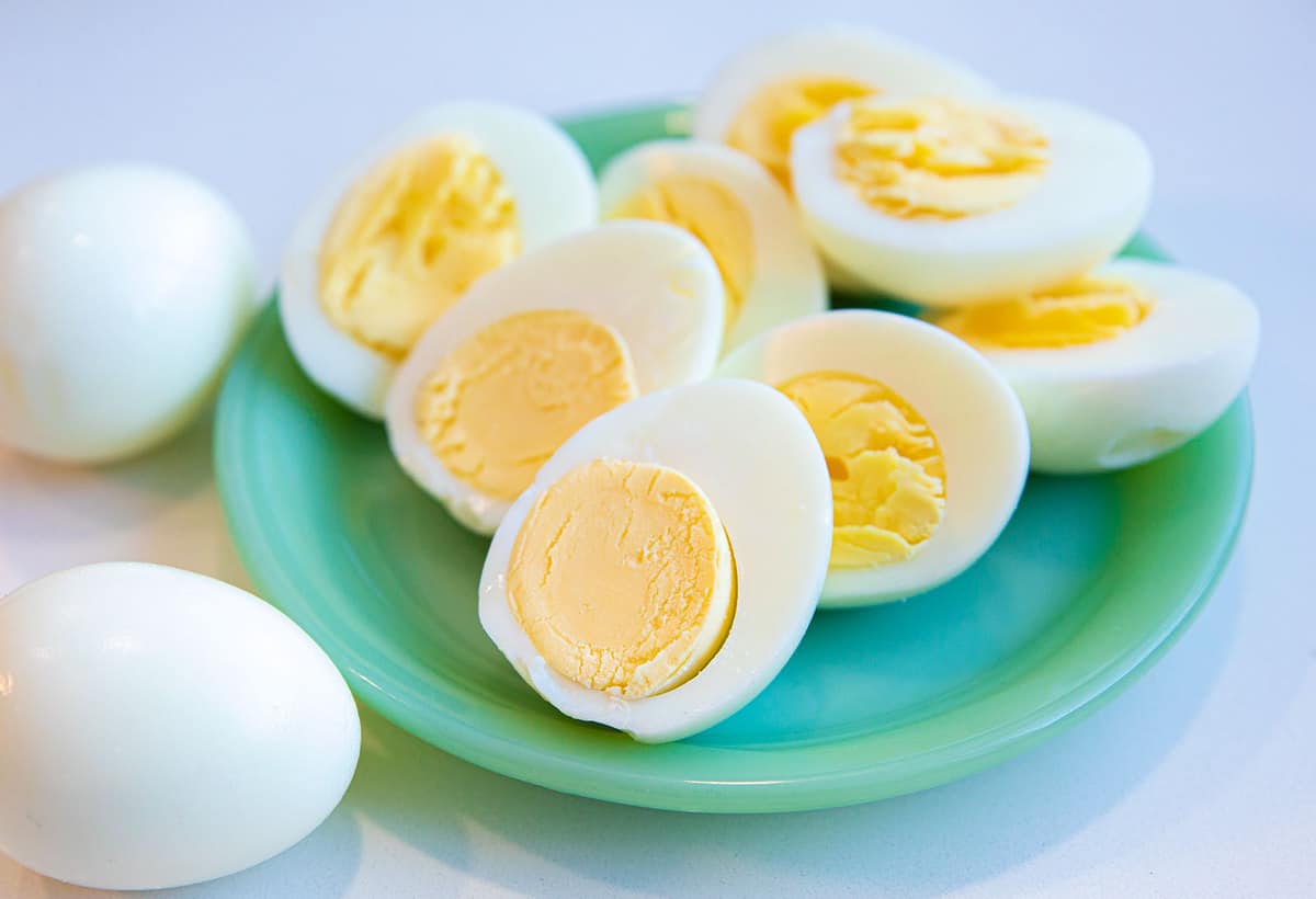 Hard Boiled Eggs in the Air Fryer - Whisper of Yum