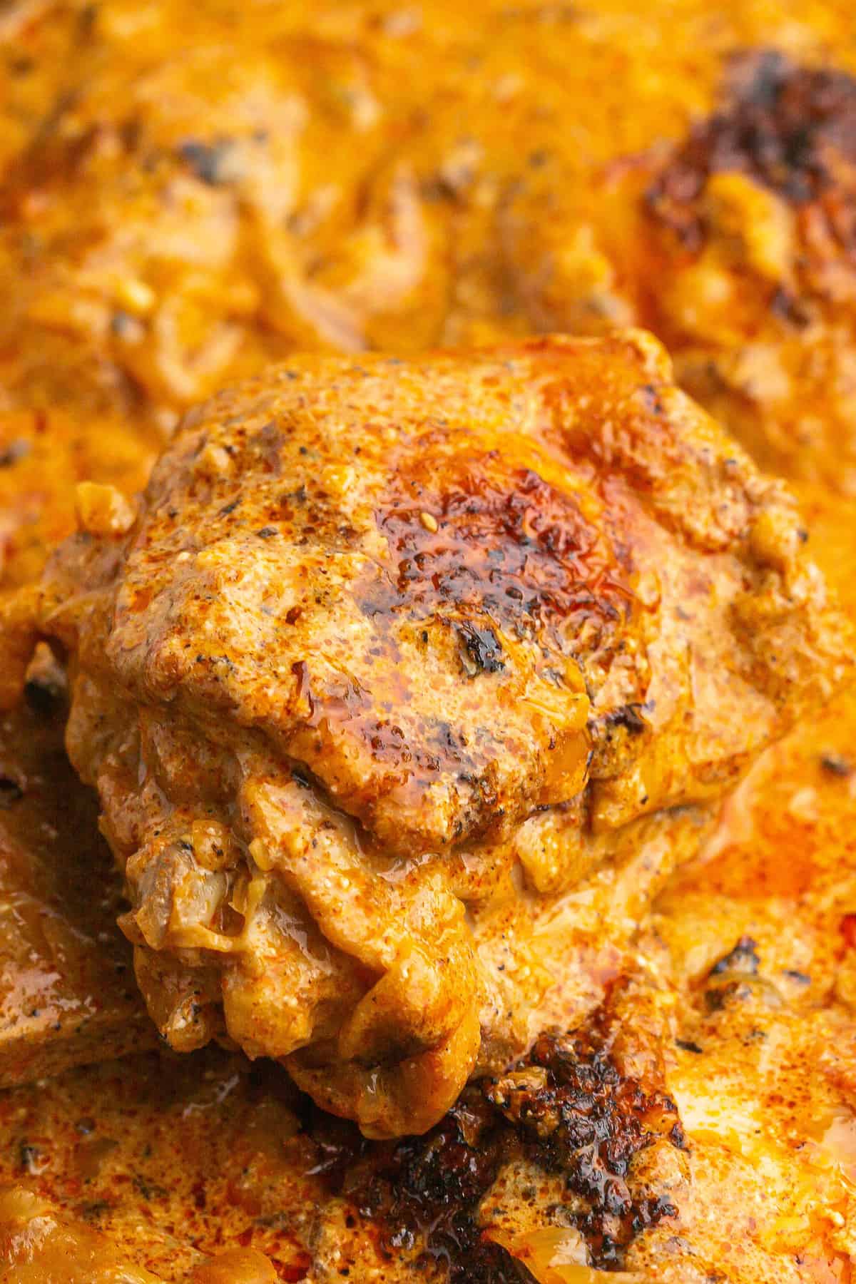 Chicken Paprikash thigh