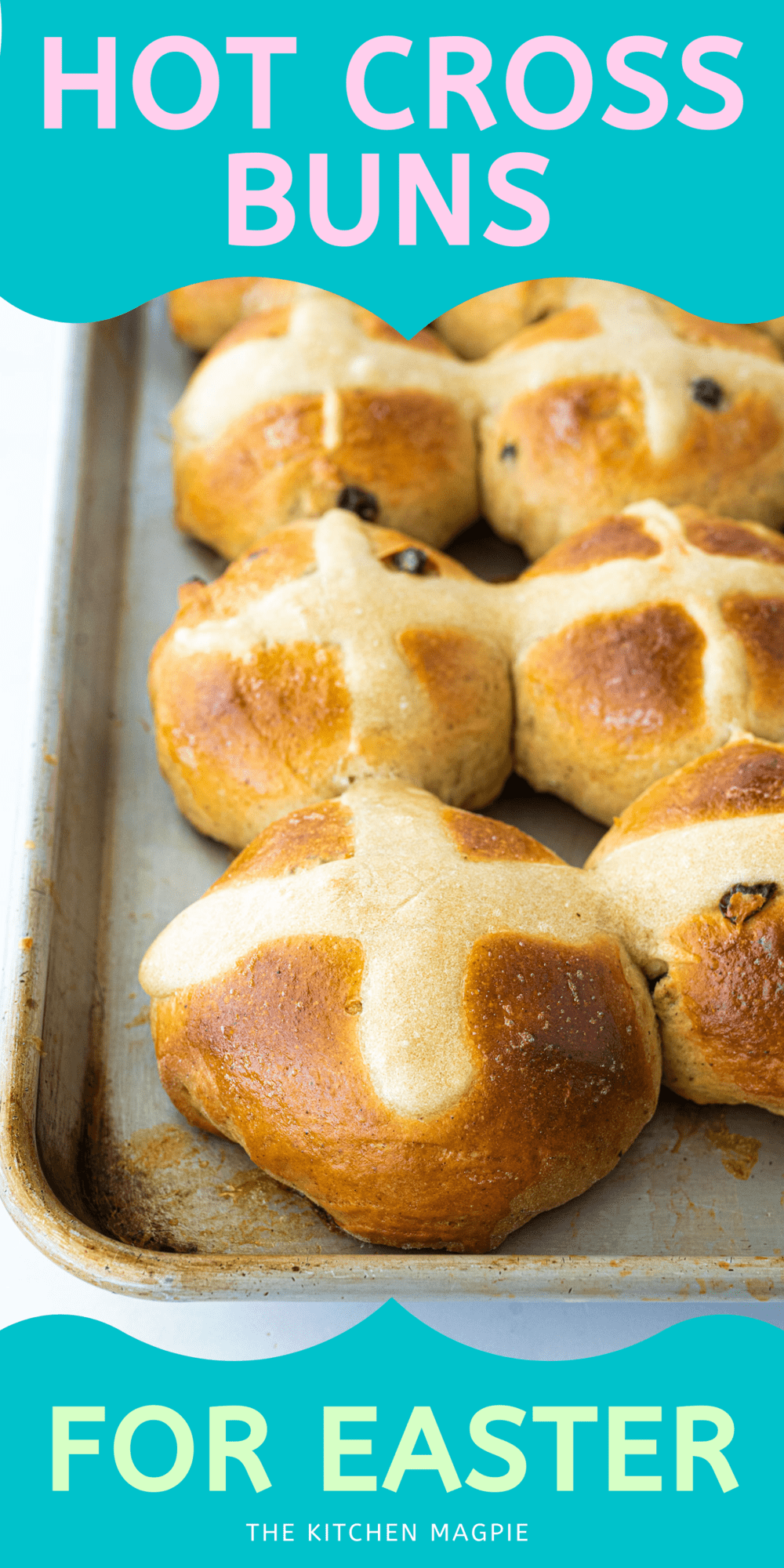 Dense, slightly sweet, spicy, and packed full of currants or raisins, hot cross buns are a much-loved treat of Easter and springtime.