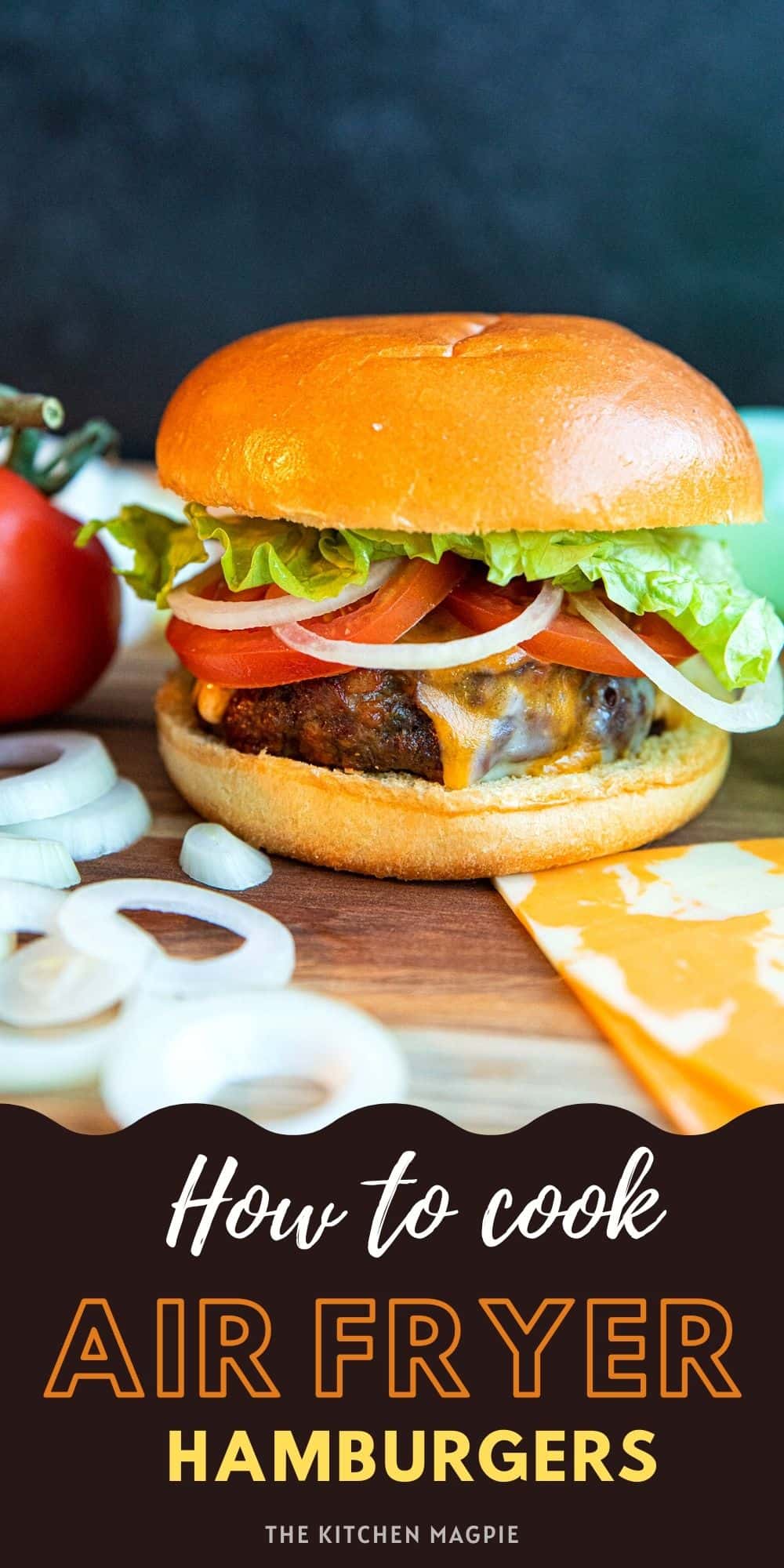 air fryer hamburgers