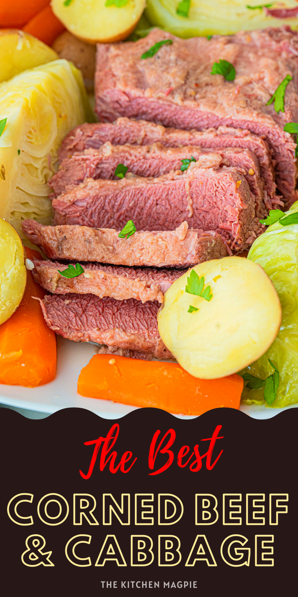 Corned beef and cabbage isn't just for St Patrick's day, it's also an incredibly comforting and wholesome dinner dish as well.