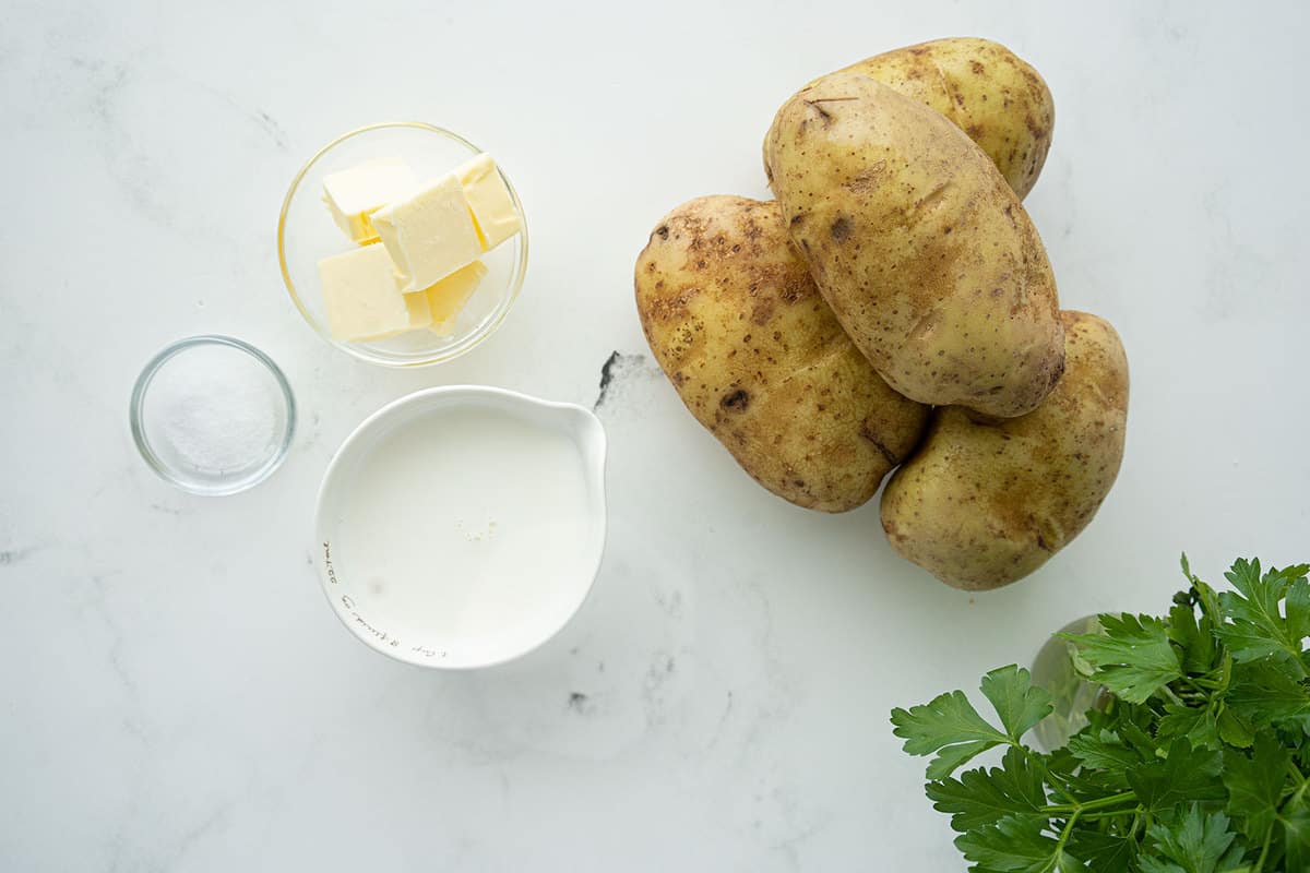 Make Ahead Mashed Potatoes ingredients