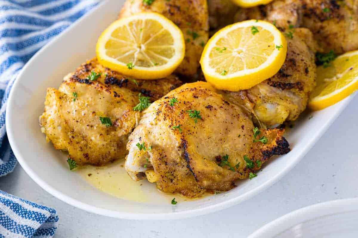 Lemon pepper chicken