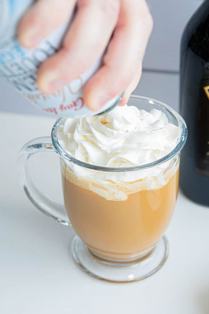 Top with Whipped Cream.