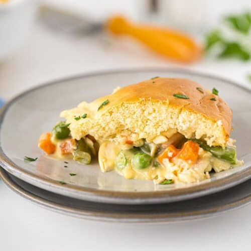 Classic Bisquick™ Chicken Pot Pie The Kitchen Magpie