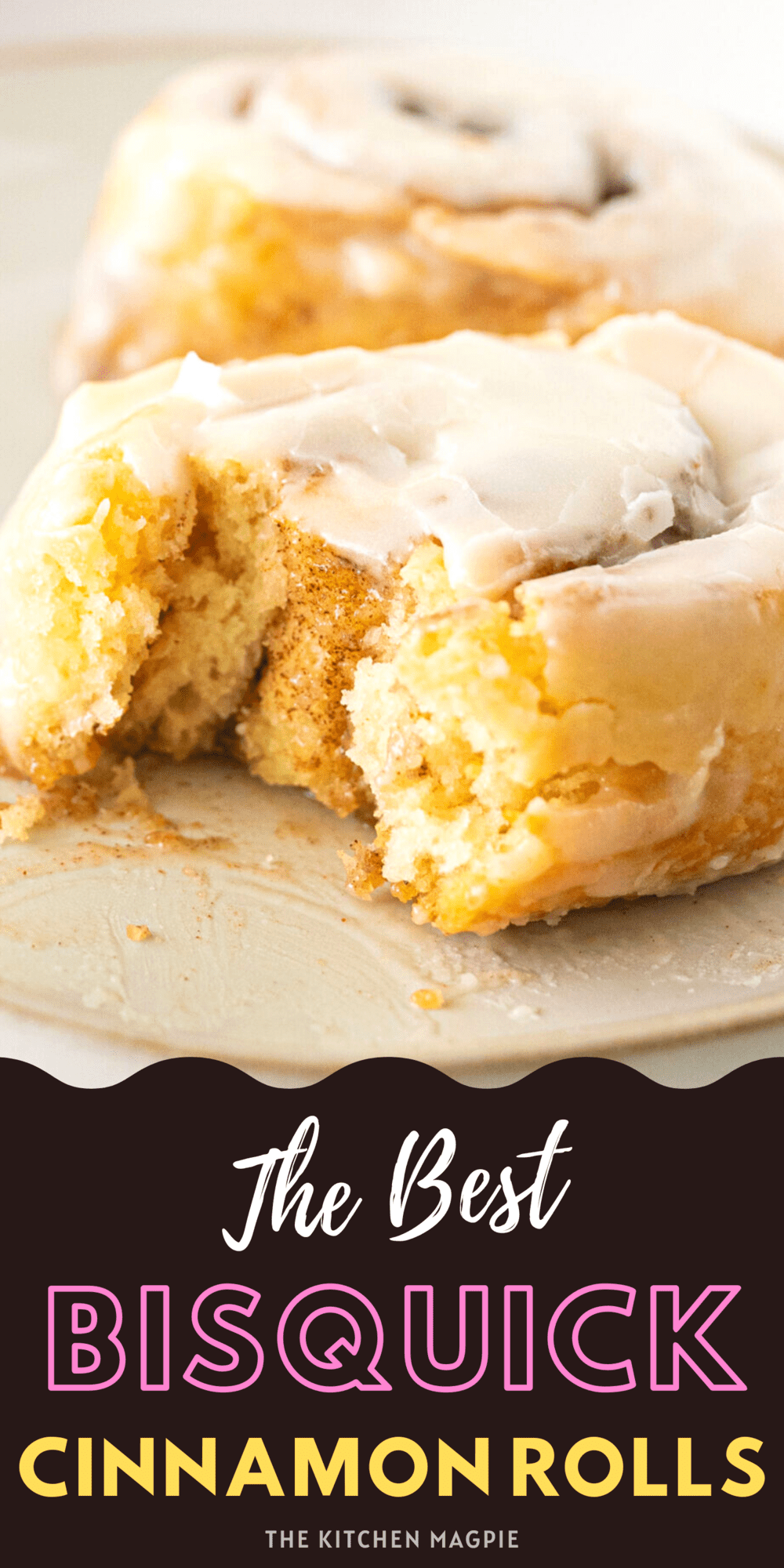 These fast and easy Bisquick™ Cinnamon Rolls were one of the first things I learned to bake as a kid and they remain just as delicious today.