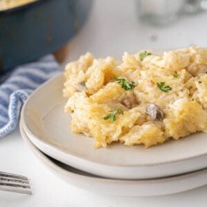 Buttery Mushroom Rice