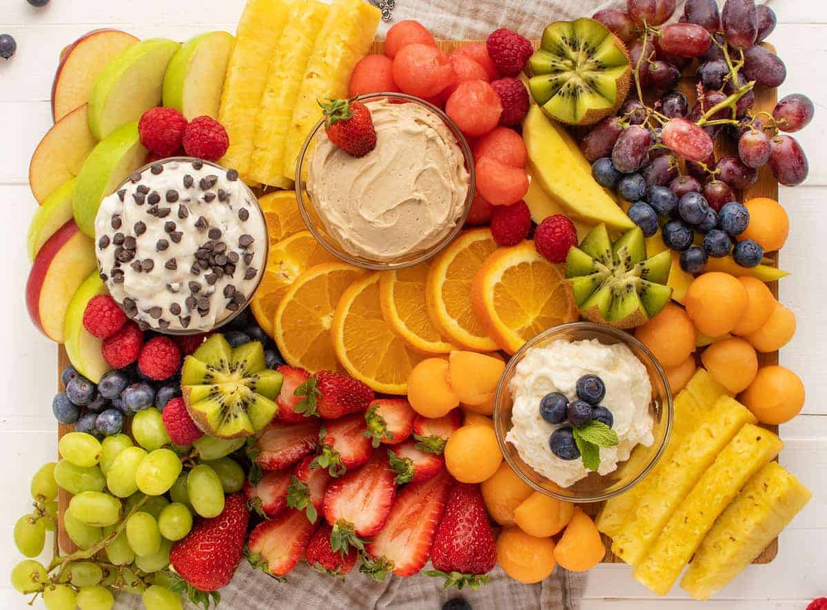 Whole shop fruit platter