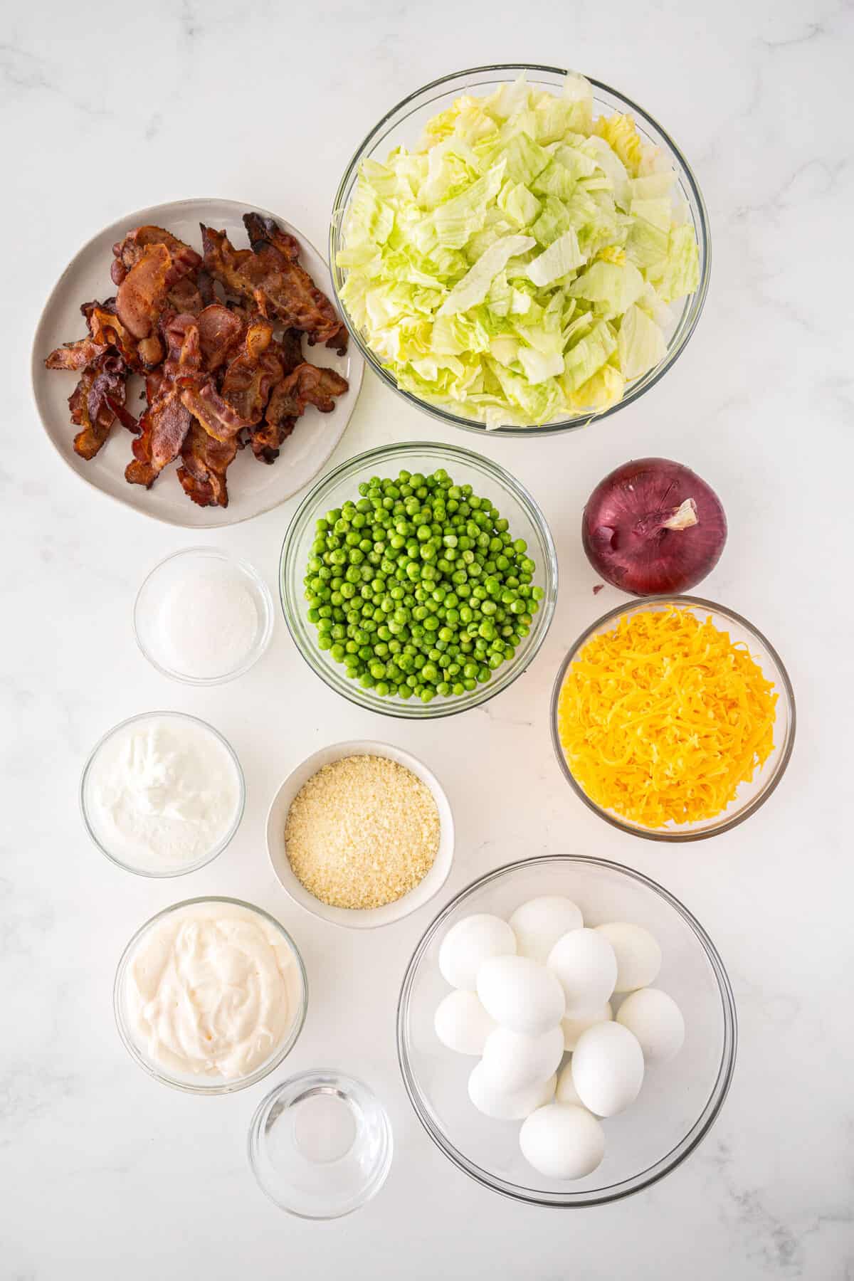 7 layer salad ingredients