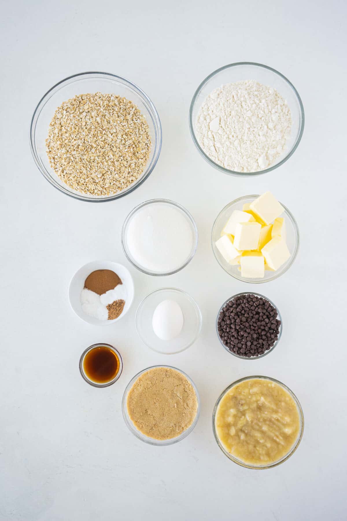 banana oatmeal cookie ingredients