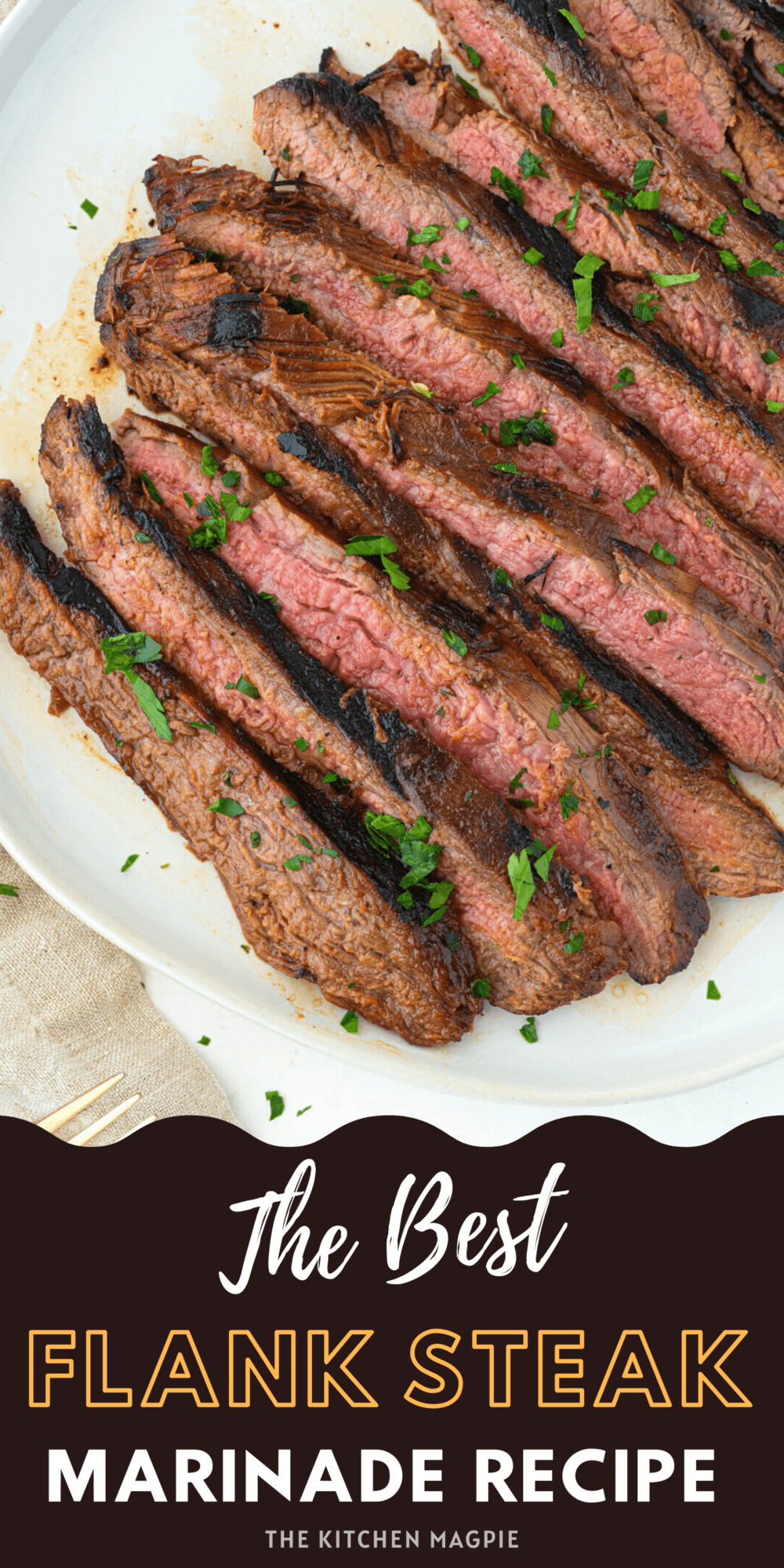 A good flank steak marinade turns a tougher piece of beef into a tender, juicy steak when marinated then grilled to perfection!