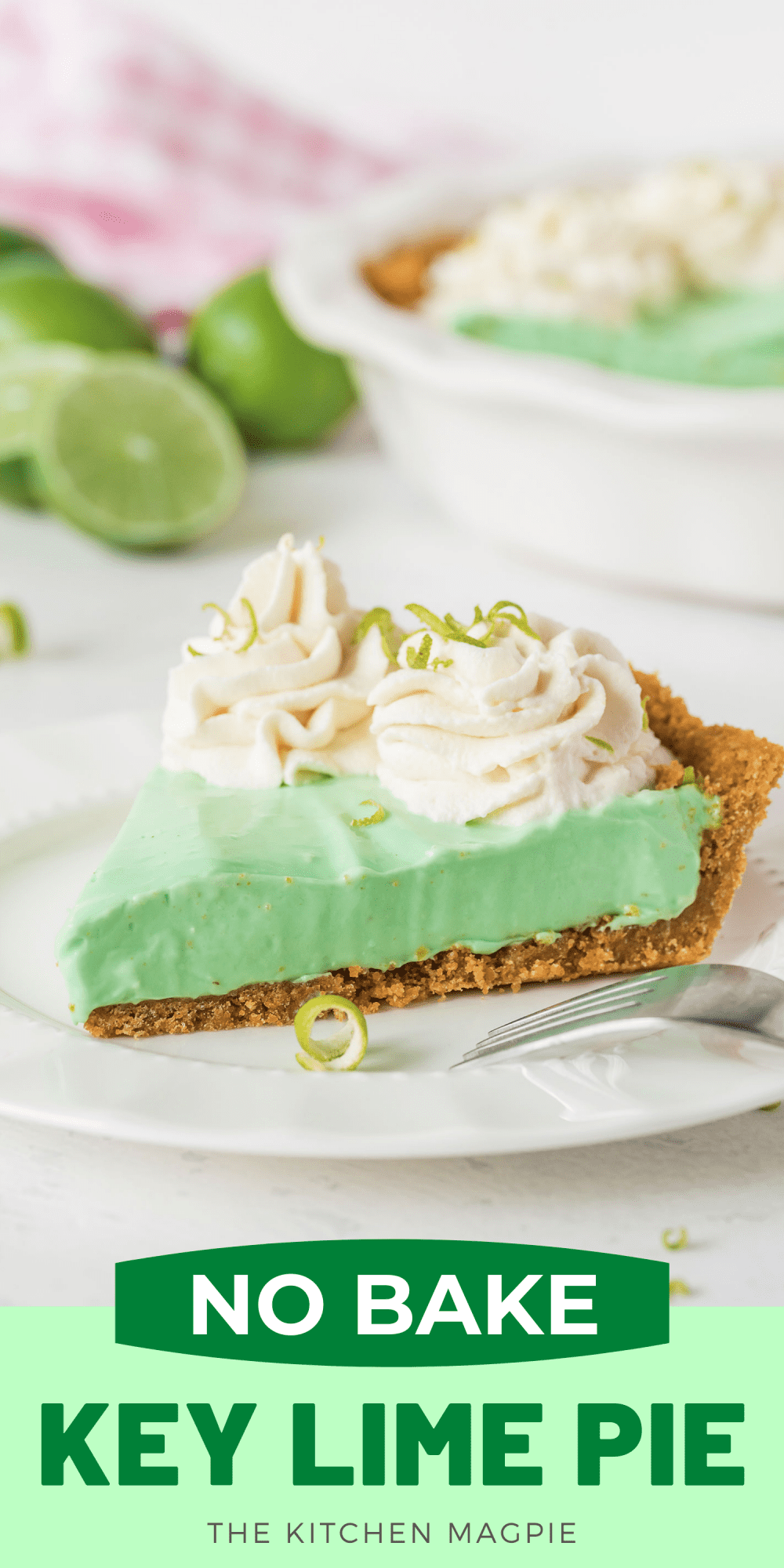 How to make a sweet and tangy no bake key lime pie! You can also use regular limes if you can't find Key limes in the store. 
