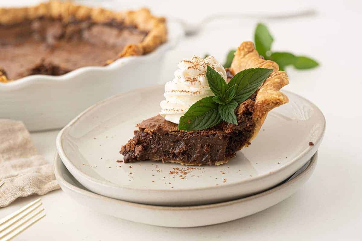 Chocolate Chess Pie