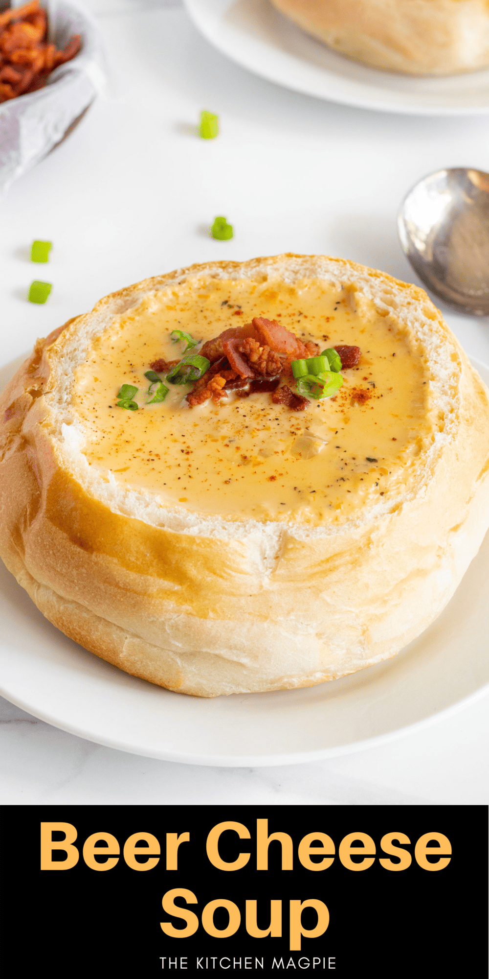 How to make a rich, decadent beer cheese soup that is the perfect comforting dinner or lunch. Serve in bread bowls for an extra special meal.