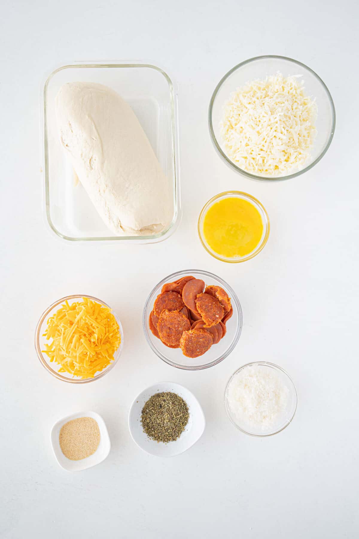 ingredients for pepperoni bread