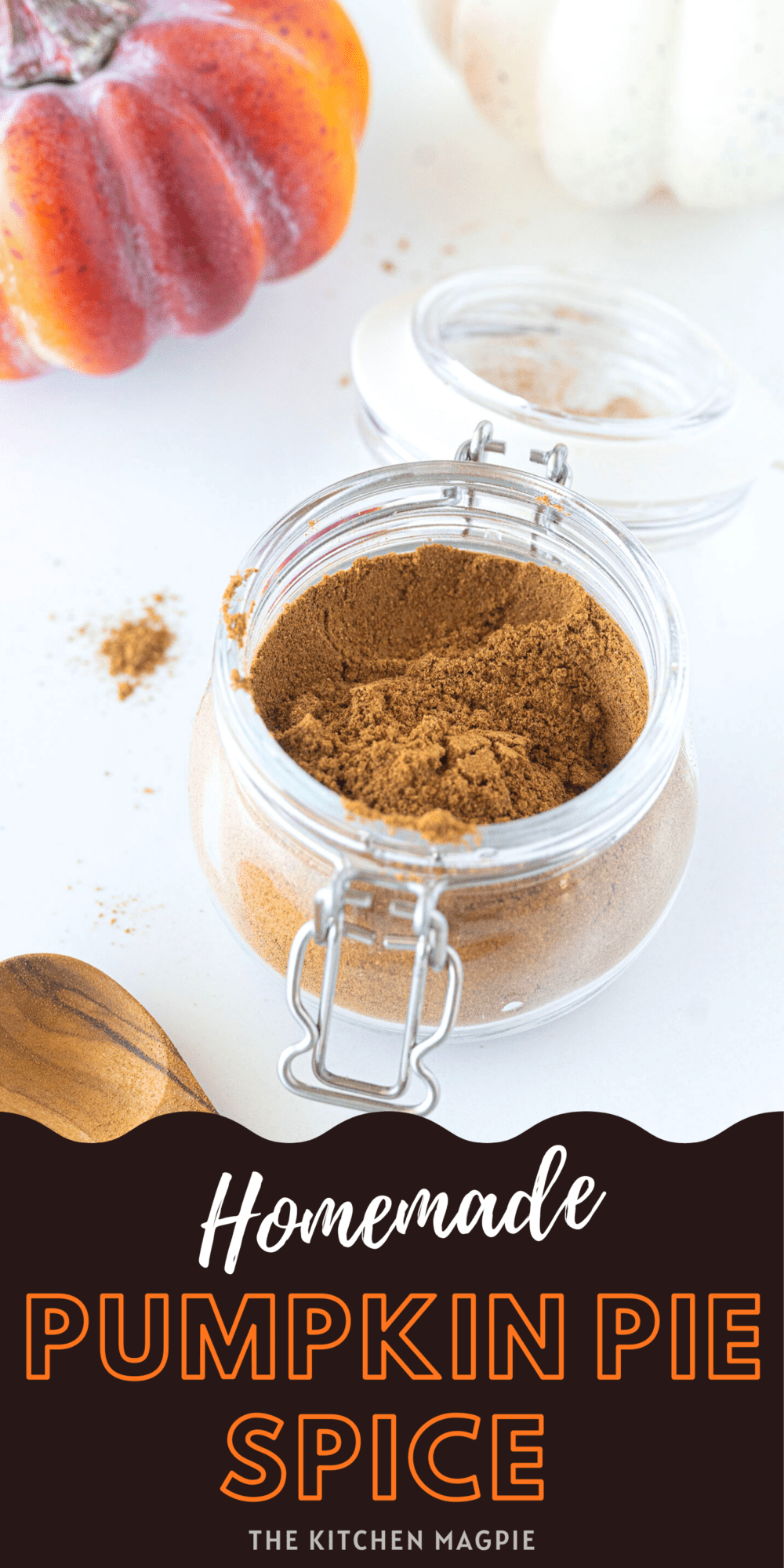 This homemade pumpkin pie spice mix is the perfect substitution for storebought and so much cheaper! You can customize the amount of each spice to your personal liking.