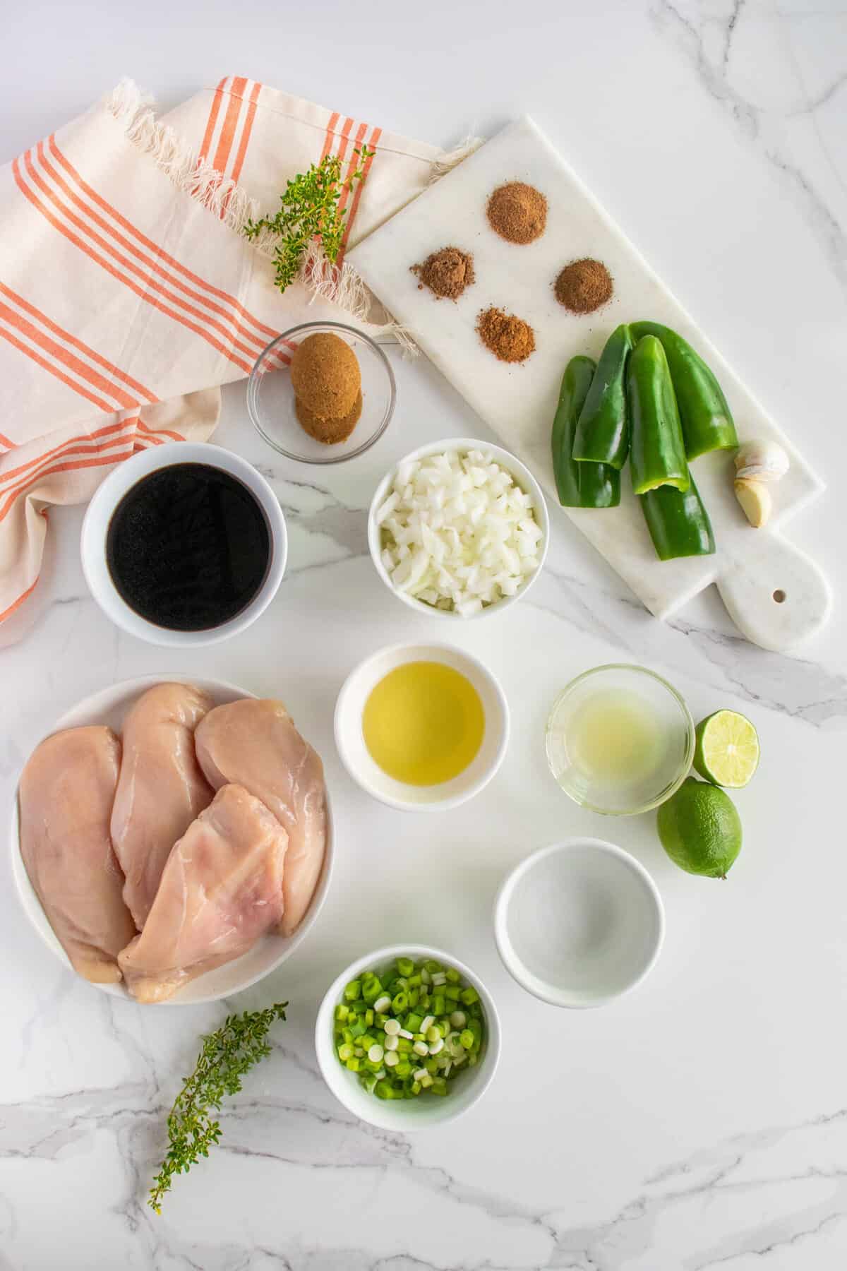 ingredients for jerk chicken