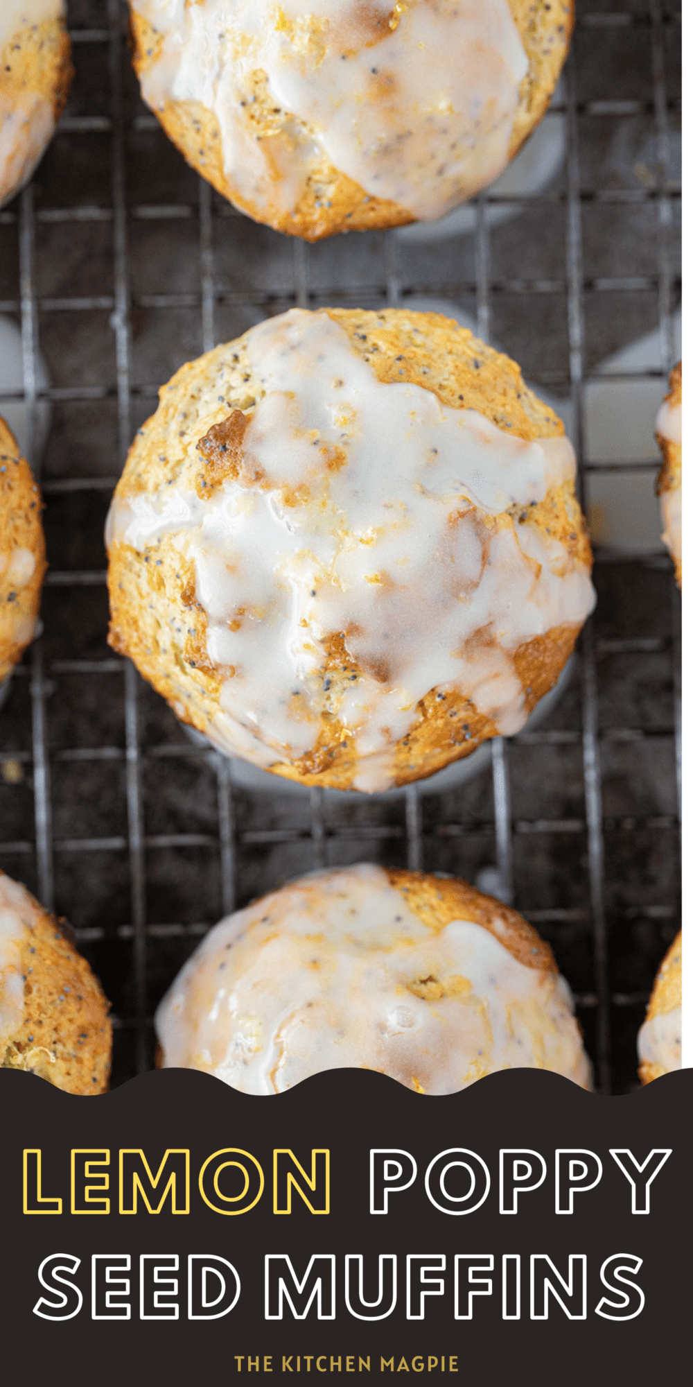 These decadent, flavored loaded lemon poppyseed muffins are the perfect snack or breakfast! Top them with a perfect lemon glaze to really make it a treat!