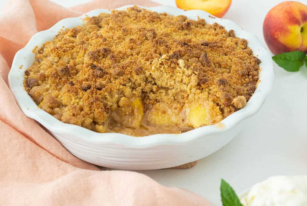 Peach Crumble Recipe