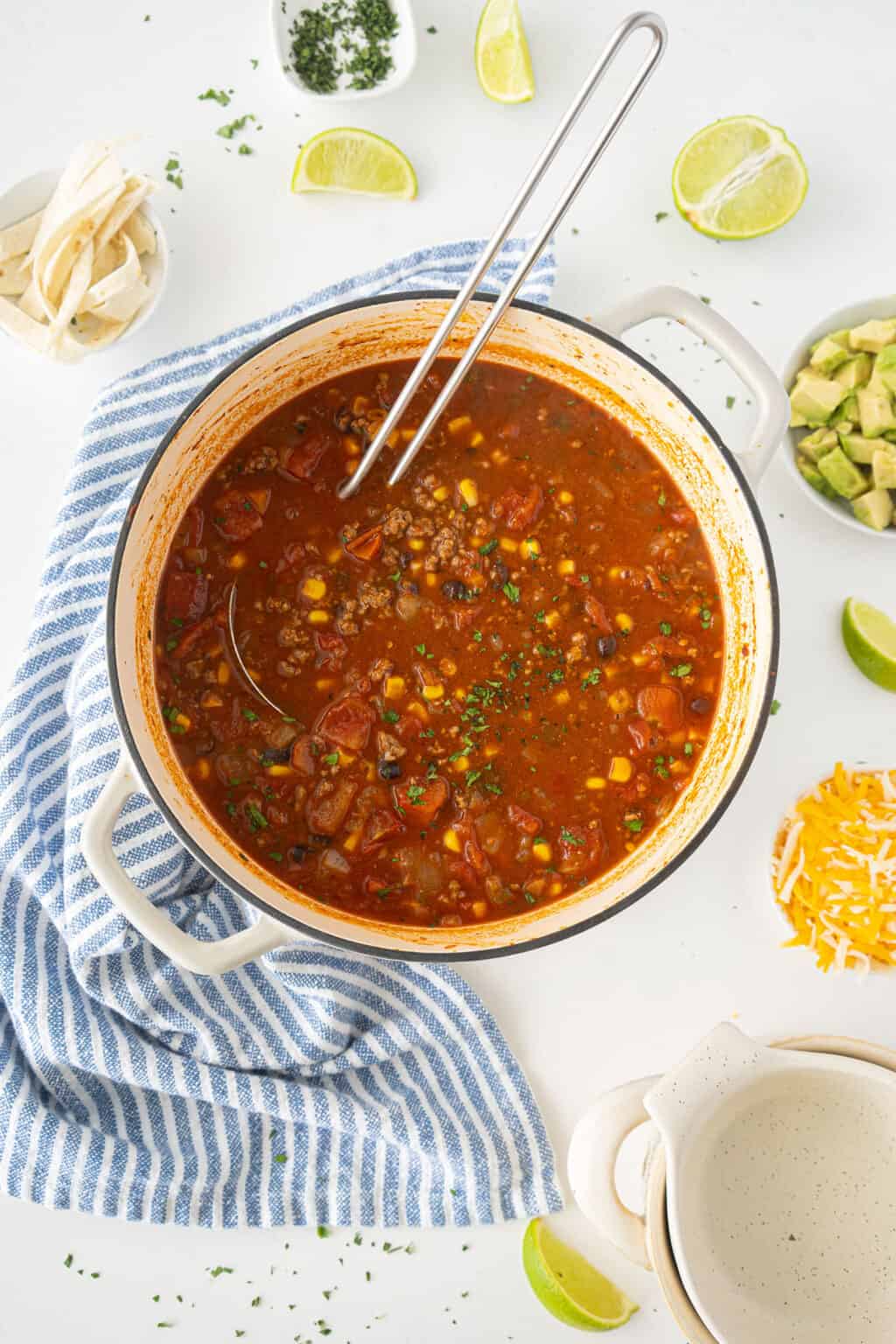 Taco Soup - The Kitchen Magpie