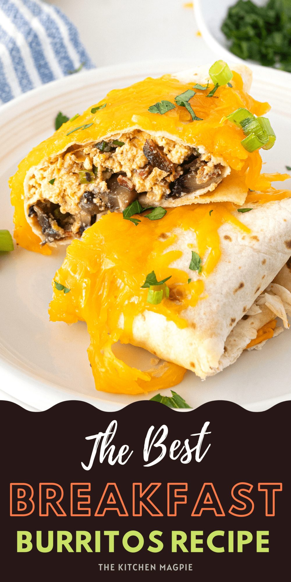 Breakfast burritos are the perfect way to start your day. Packed with protein and vegetables, a homemade burrito is sure to power you all the way through until lunchtime.
