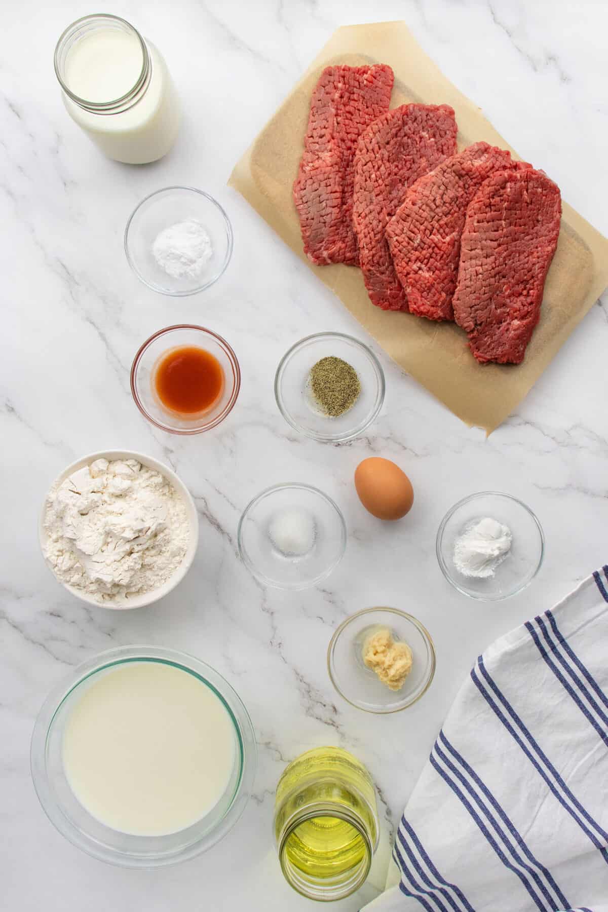 Chicken Fried Steak ingredients