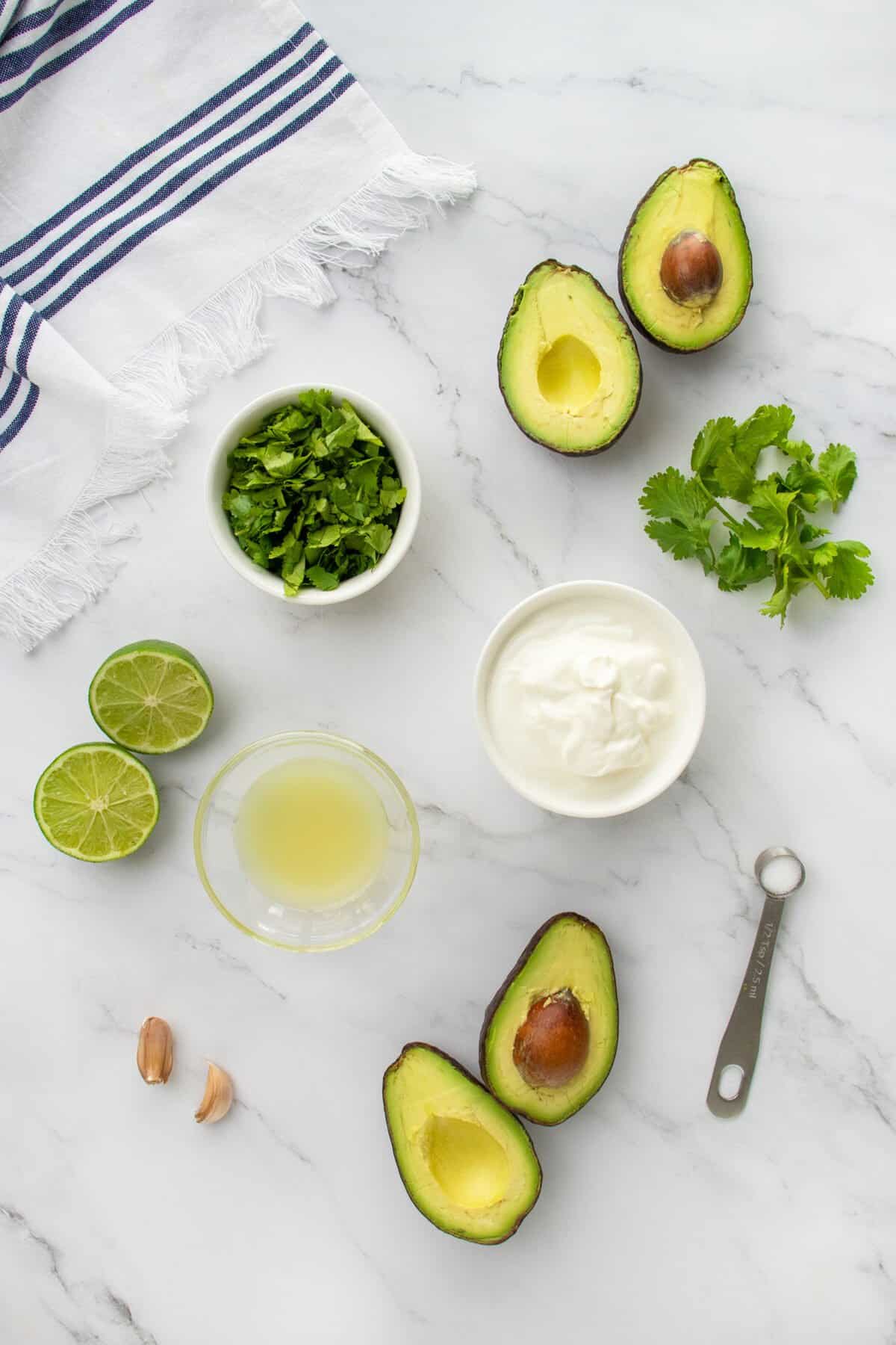 Avocado Crema Ingredients