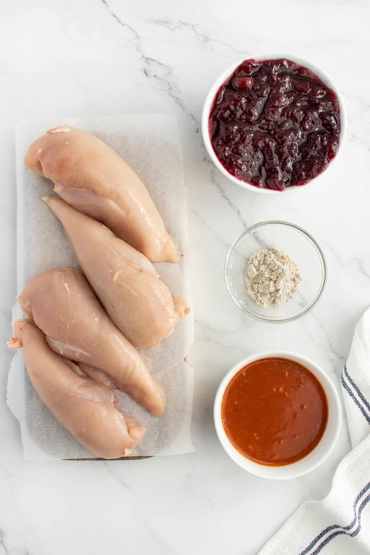 Cranberry chicken Ingredients