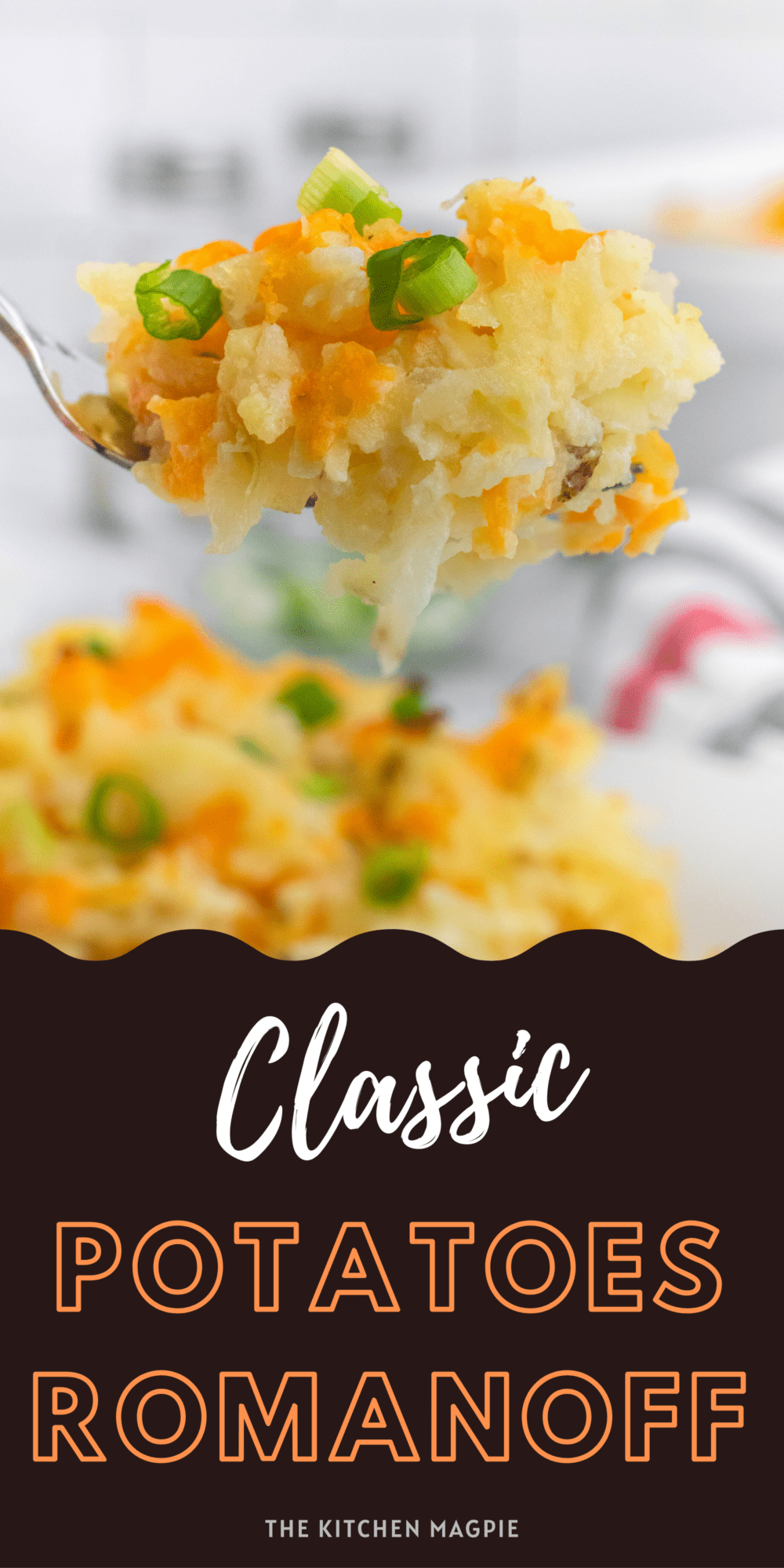 This delicious Vegas steak house classic side dish is a casserole full of delicious chunky grated baked potatoes in a sour cream, onion and cheese sauce! Best made when potatoes are baked and cooled in the fridge overnight.