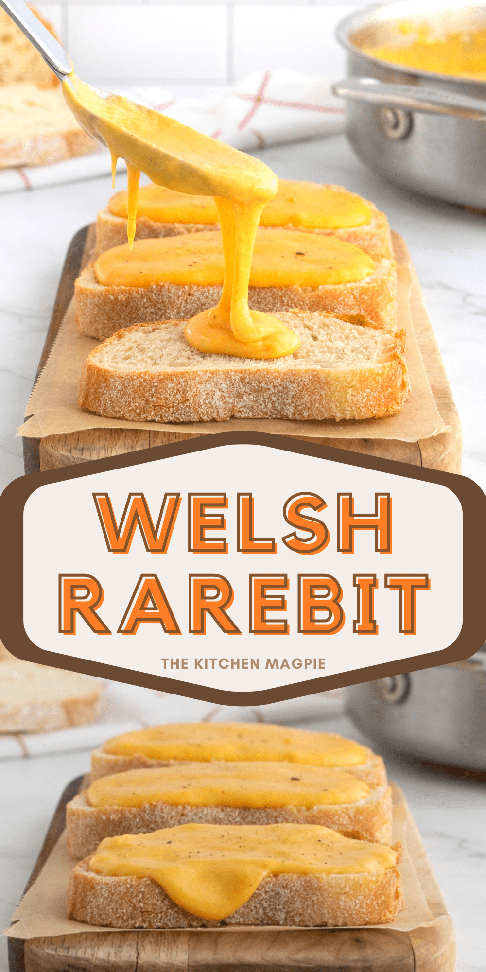 Welsh rarebit pin