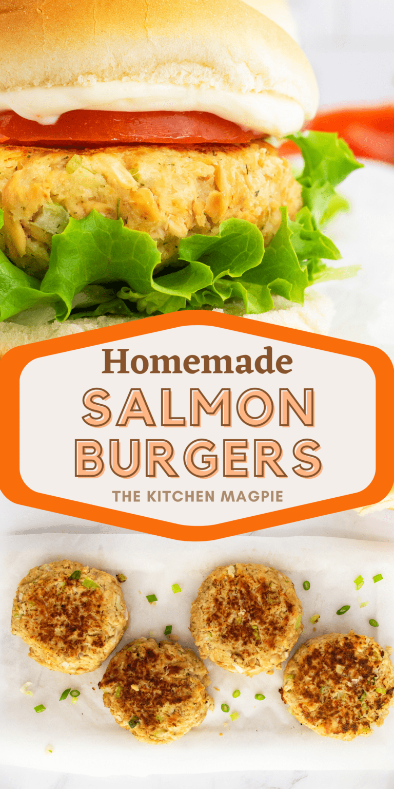 Salmon Burgers - The Kitchen Magpie