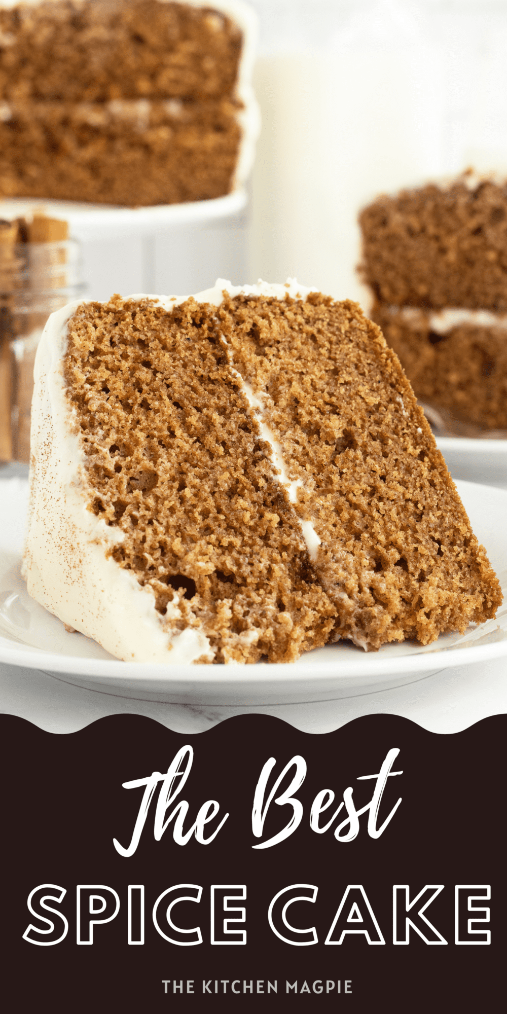 This recipe makes for a spicy, juicy, and rich cake that combines a bunch of different warming spices into a supple, moist, and delectable cake.