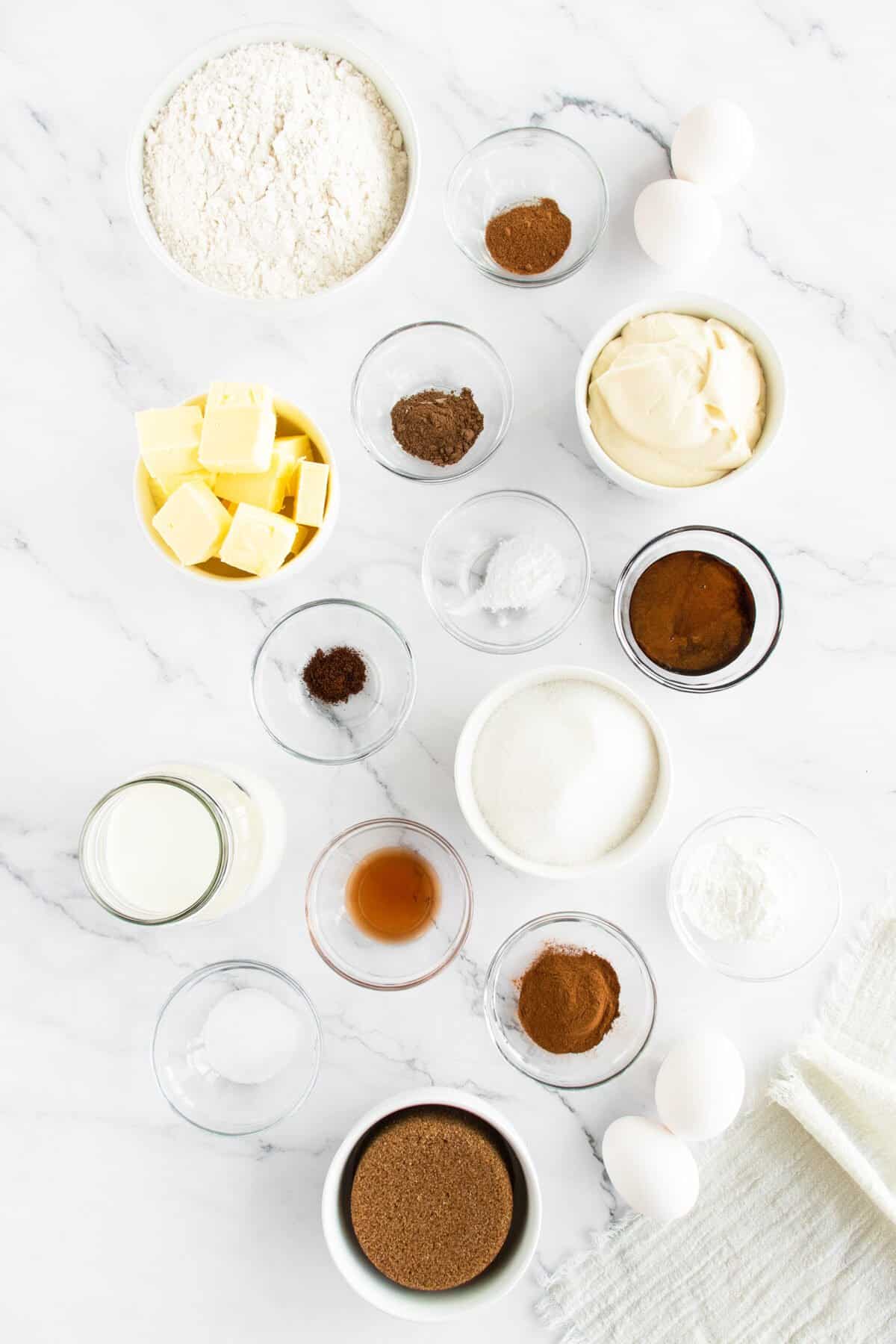 Spice Cake ingredients