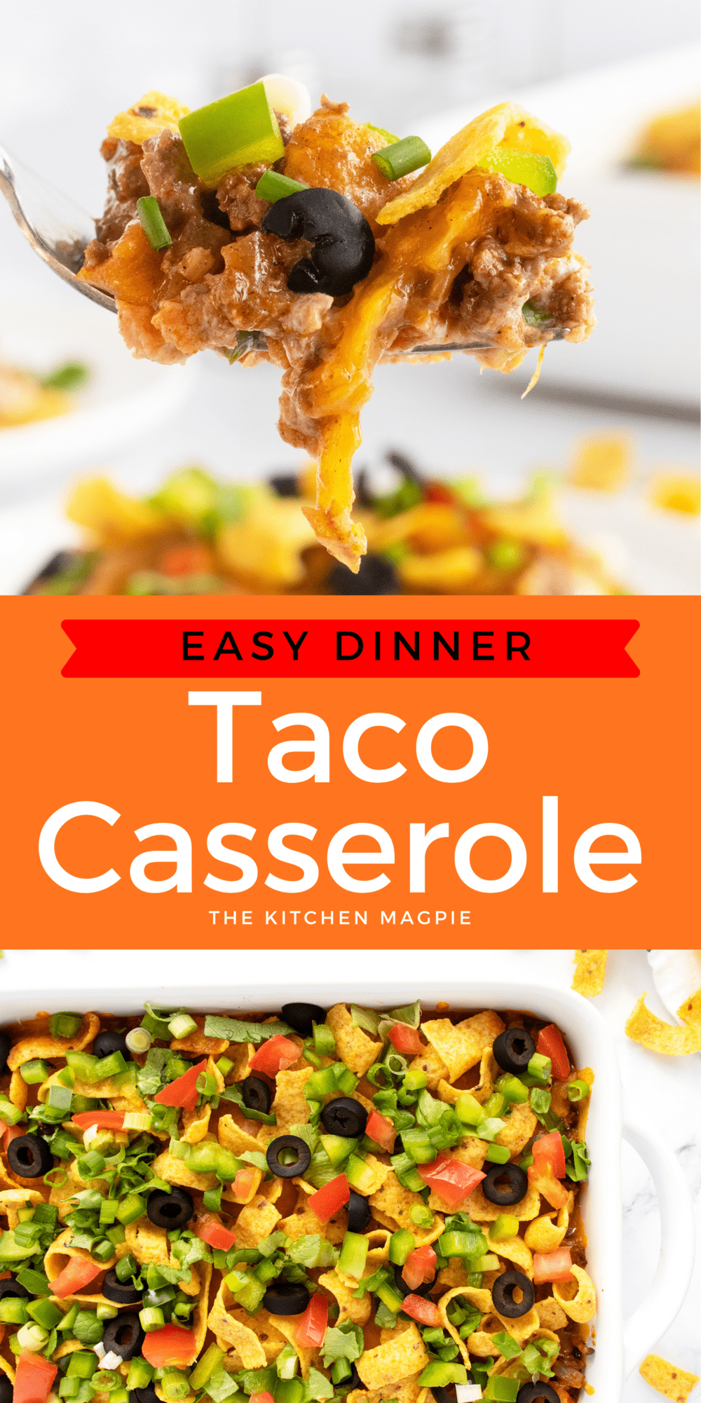 Taco Casserole - The Kitchen Magpie
