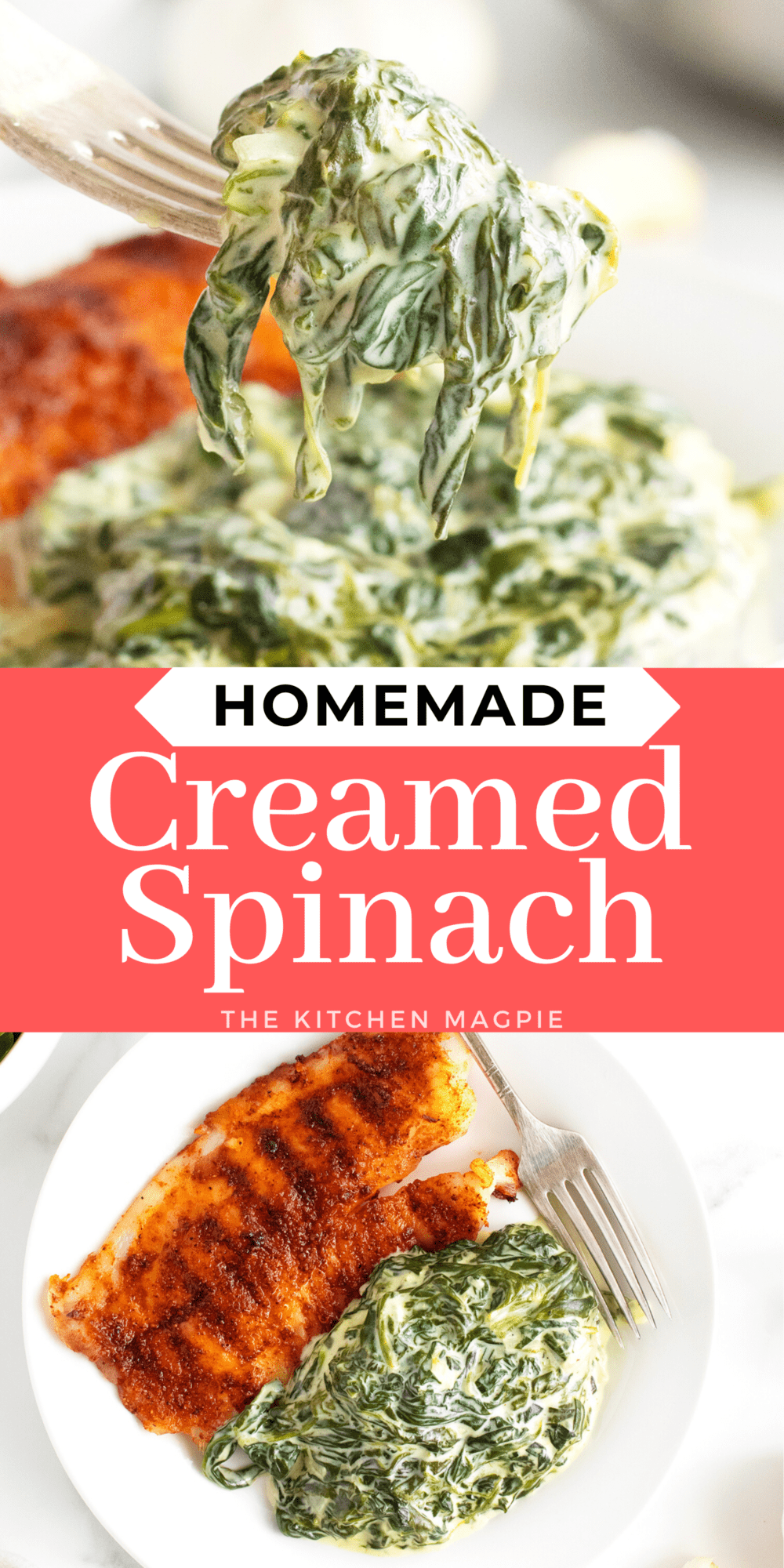 Creamed spinach is one of the most popular side dishes for a reason. Savory, creamy, and yet somehow still super nutritious, you don't just have only to order creamed spinach at steak restaurants, as you can easily make it yourself!