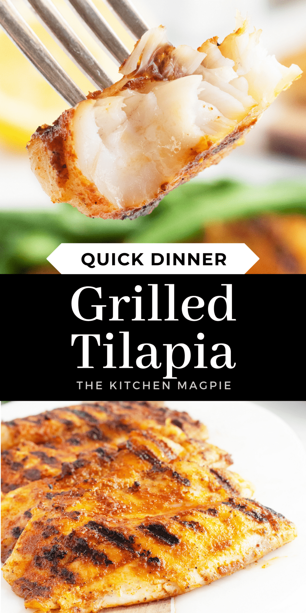 Tilapia can actually be an incredibly flavorful and rich fish when cooked properly, and grilling it is an easy dinner!