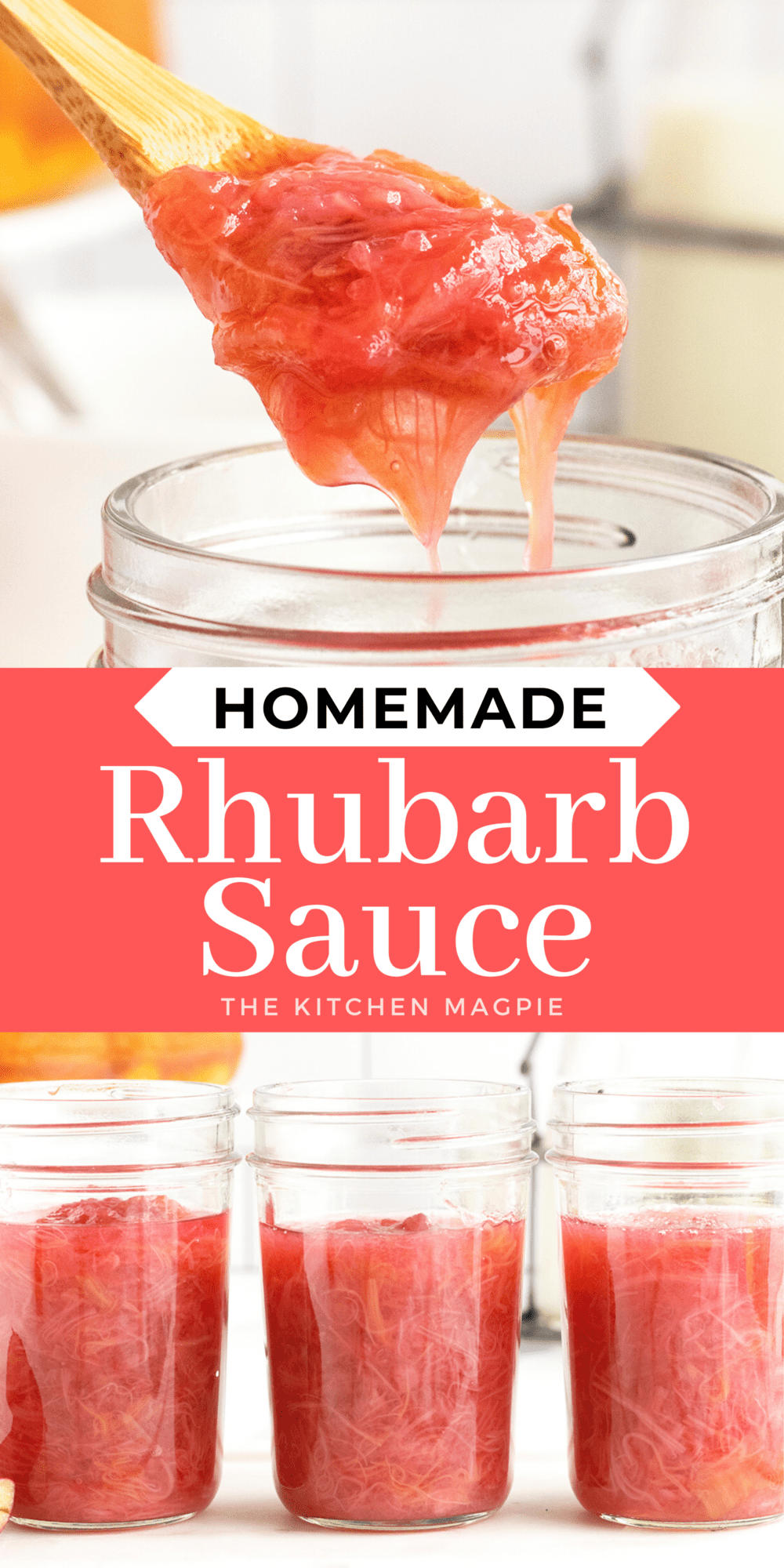  Rhubarb sauce is actually an incredible mix of sweetness and tartness. Simple to make, enjoy this rhubarb sauce on ice cream or even cake!